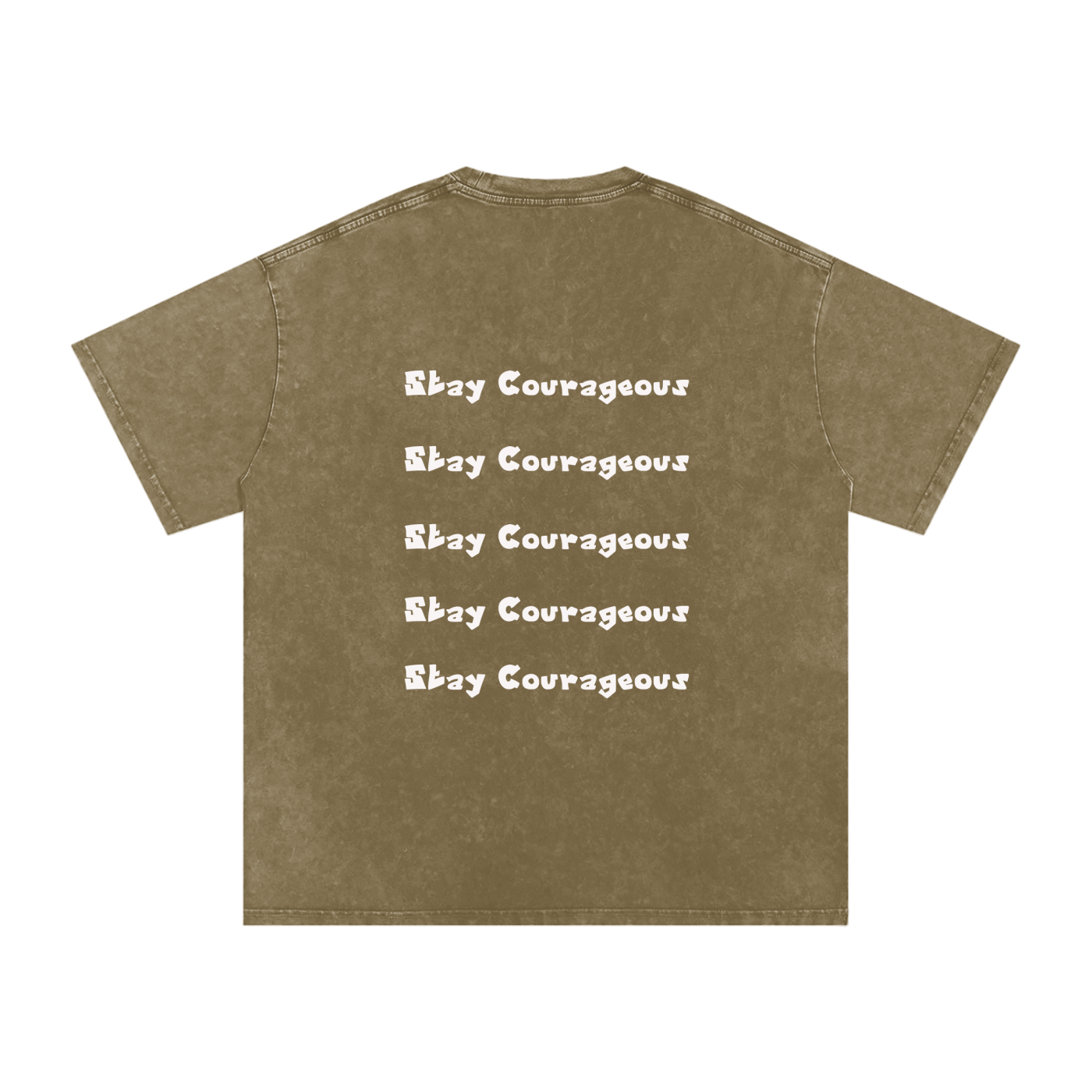 Stay Courageous Oversized Tee