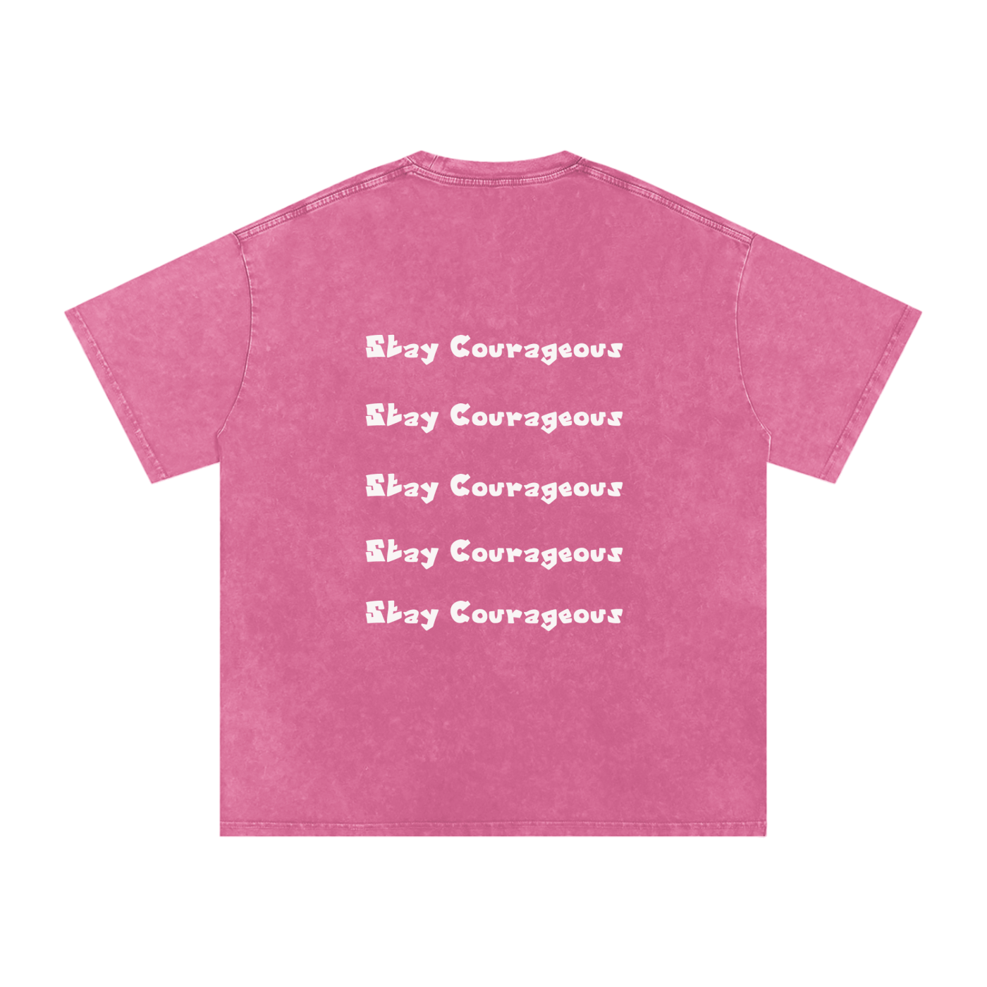 Stay Courageous Oversized Tee