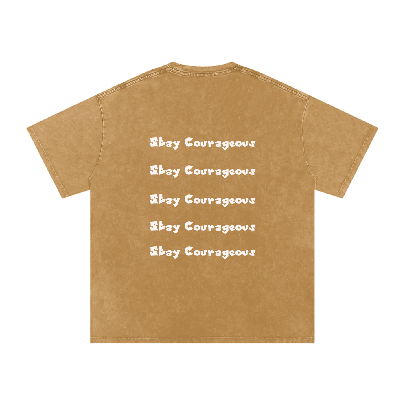 Stay Courageous Oversized Tee