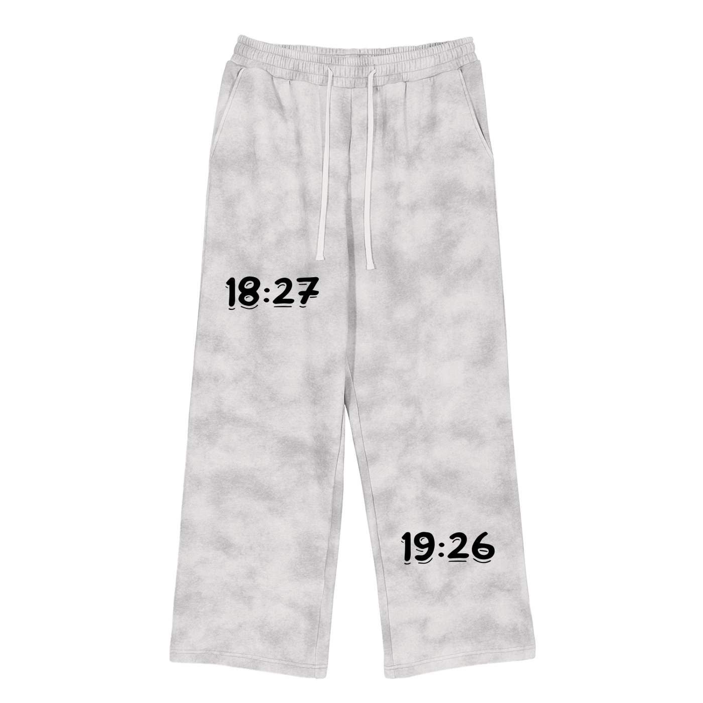 Scripture Numbers Fleece Sweatpants